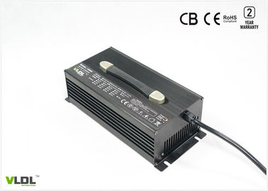 15 أمبير 60 فولت LiFePO4 Battery Charger 4.5 KG Fast Charging For Lithium Batteries